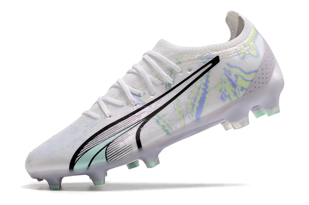 Chuteira Puma Ultra Ultimate Campo FG - Branco