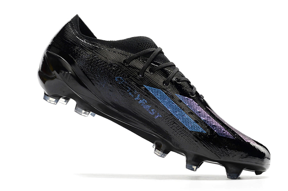 Chuteira Adidas X CrazyFast.1 FG - Preto/Roxo