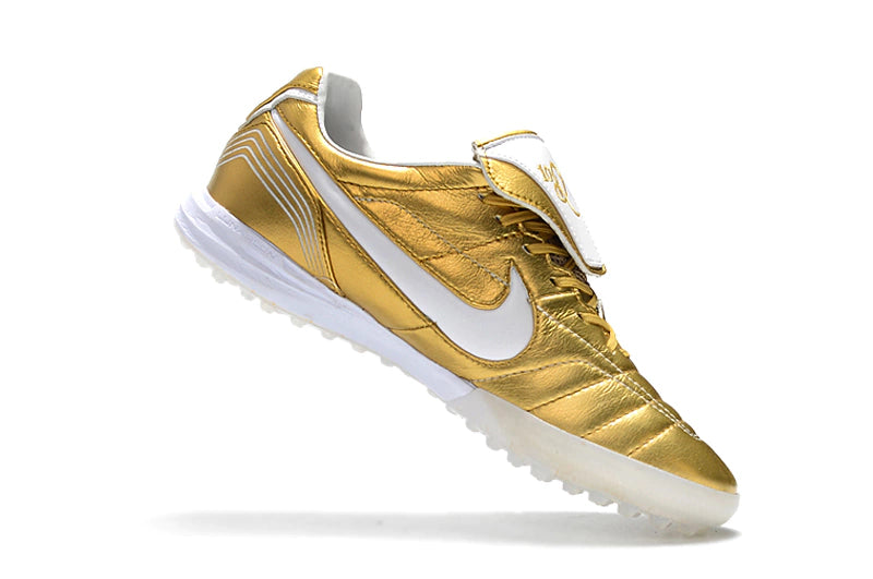 CChuteira Nike Tiempo R10 Society - Dourado