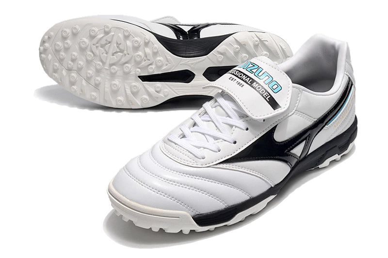 Chuteira Mizuno Morelia Neo 2 Society - Branco/Preto