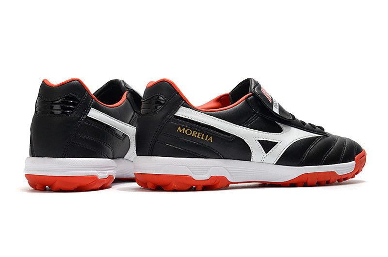 Chuteira Mizuno Morelia Neo 2 Society - Preto/Vermelho
