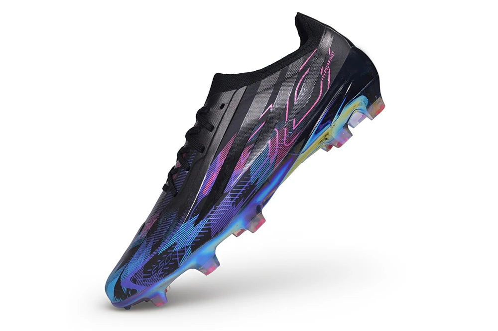 Chuteira Adidas F50 Hyperfast Eltie FG - Preto/Roxo