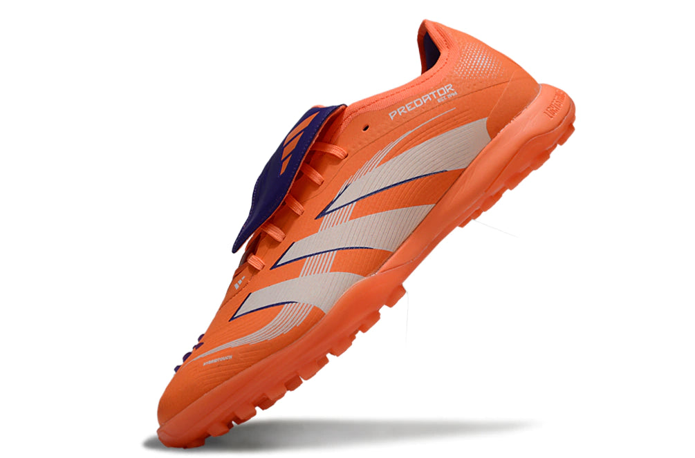 Chuteira Adidas Predator Tongue Elite 25 Society - Laranja