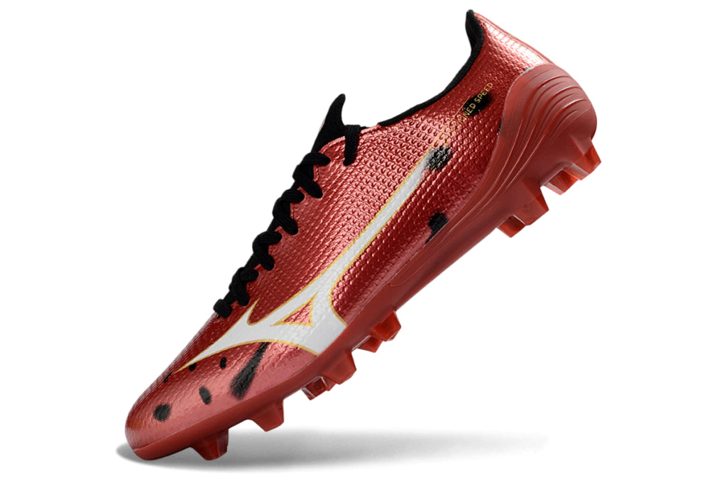 Chuteira Mizuno Alpha Japan 3 FG - Vermelho