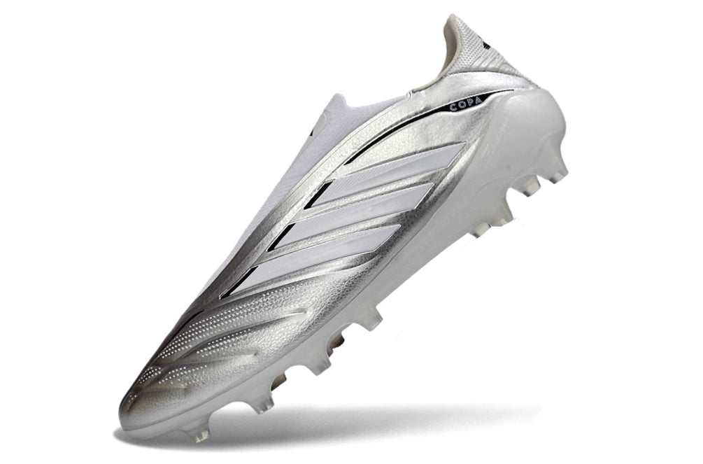 Chuteira Adidas Copa Pure 4 Laceless Elite Campo - Prata