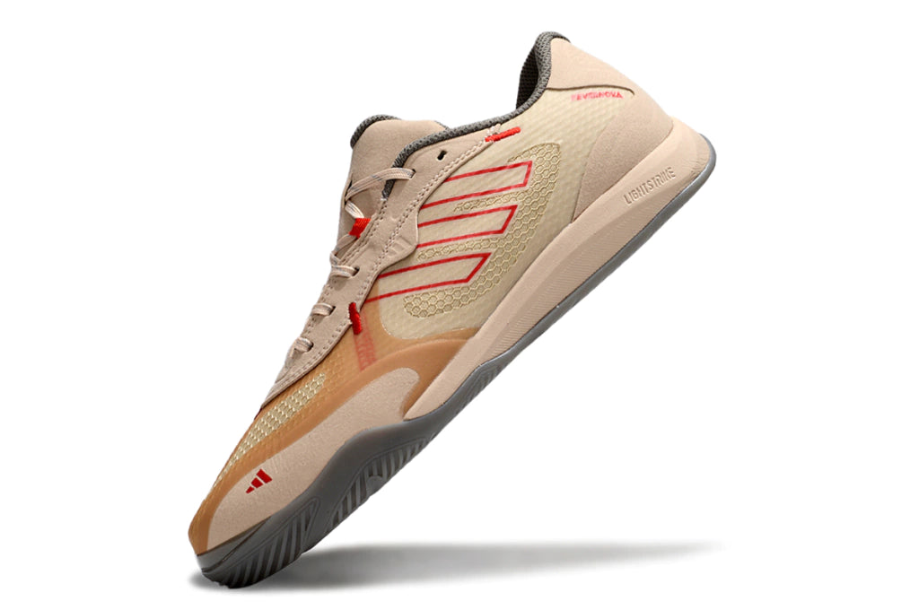 Chuteira Adidas Fevernova Futsal - Marrom