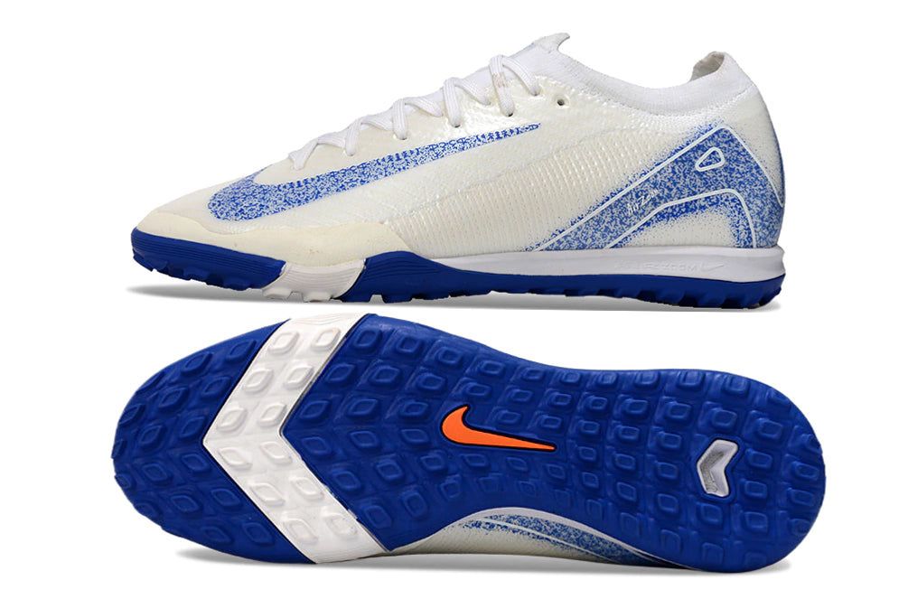 Chuteira Nike Mercurial Vapor 16 Elite Society - Azul/Branco