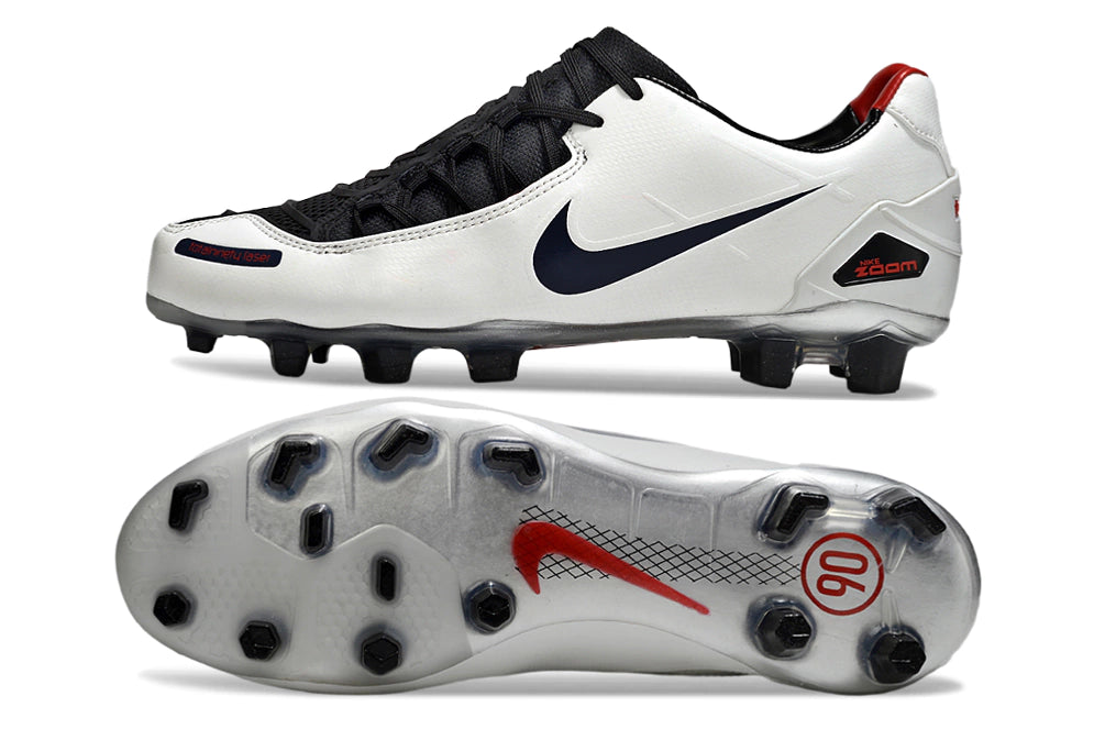 Chuteira Nike Total 90 Laser Campo - Branco