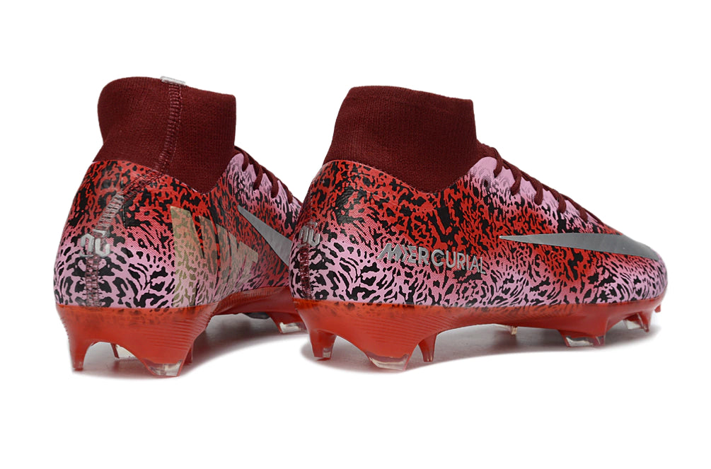 Chuteira Nike Air Zoom Mercurial Superfly 10 Elite Campo - Vermelho