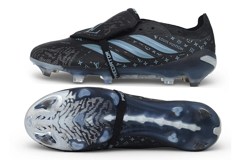 Chuteira Adidas Predator Tongue 26 Elite FG - Preto