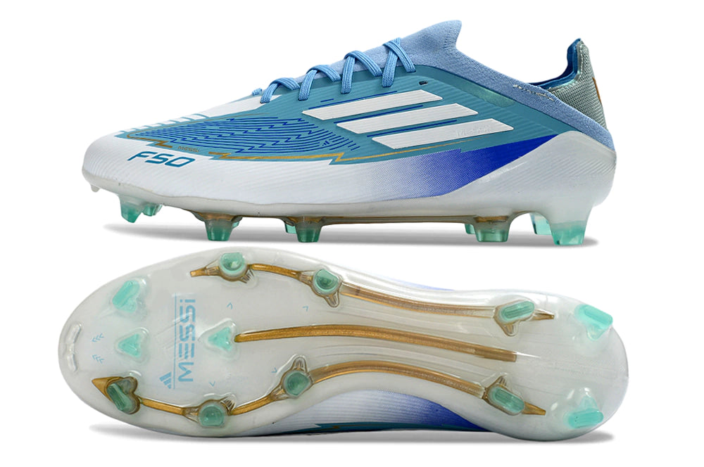 Chuteira Adidas F50 X Campo - Azul