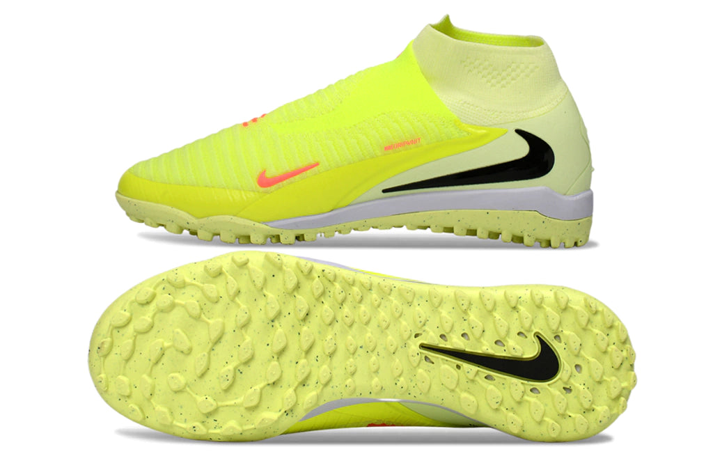 Chuteira Nike Phantom ReactX 6 Pro Botinha Society TF "Max Voltage"
