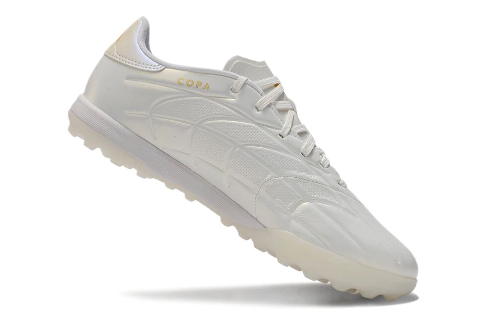 Chuteira Adidas Copa Pure.1 Society - Branco/Amarelo