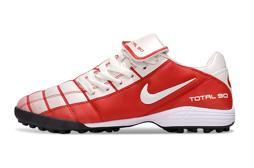 Chuteira Nike Total 90 Society - Vermelho/Branco