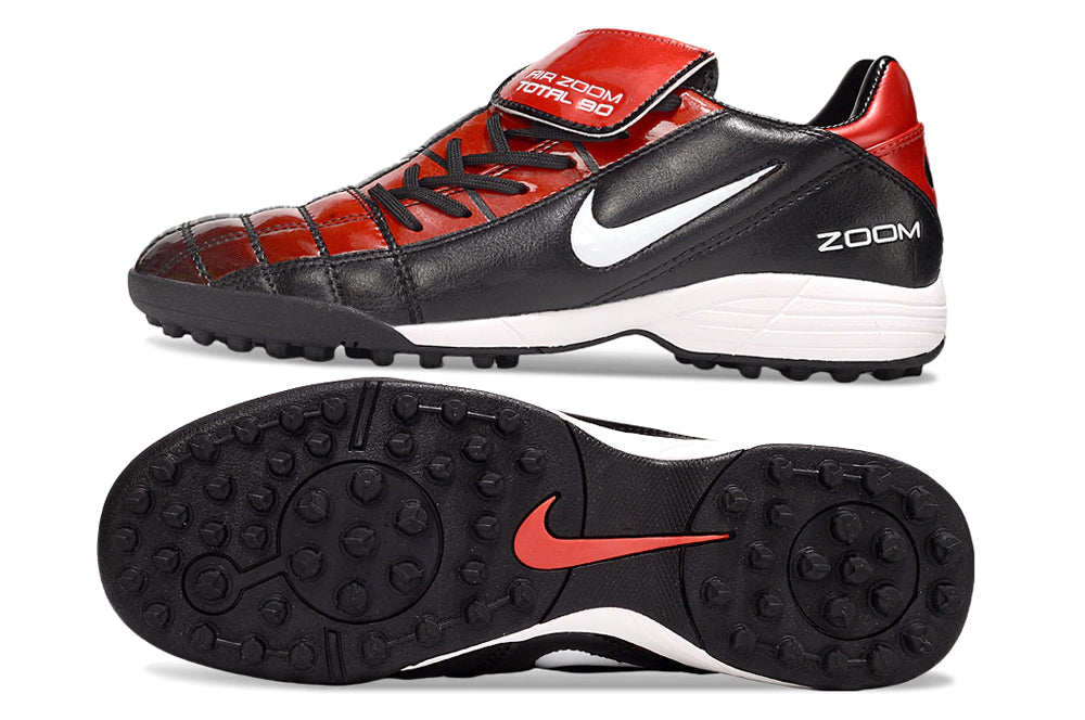 Chuteira Nike Total 90 Society - Preto/Vermelho