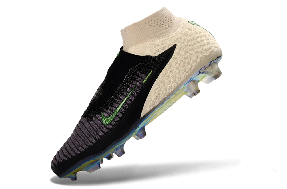 Chuteira Nike Phantom 6 Elite Botinha Campo "Black Mamba"