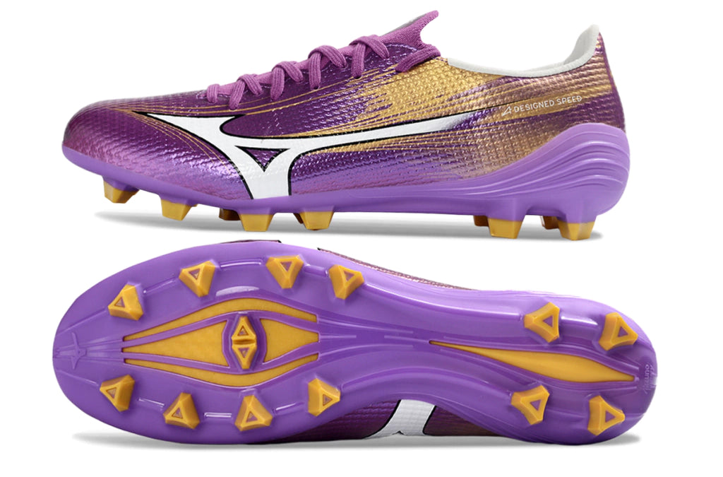 Chuteira Mizuno Alpha Japan 3 FG - Roxo