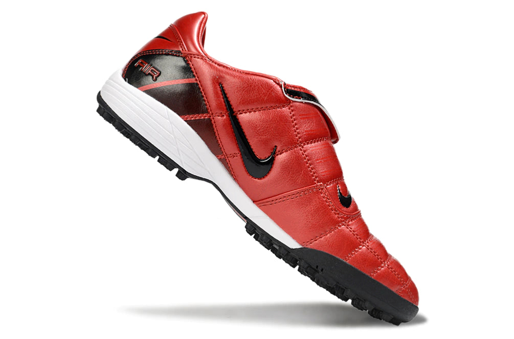 Chuteira Nike Total 90 Society - Preto/Vermelho