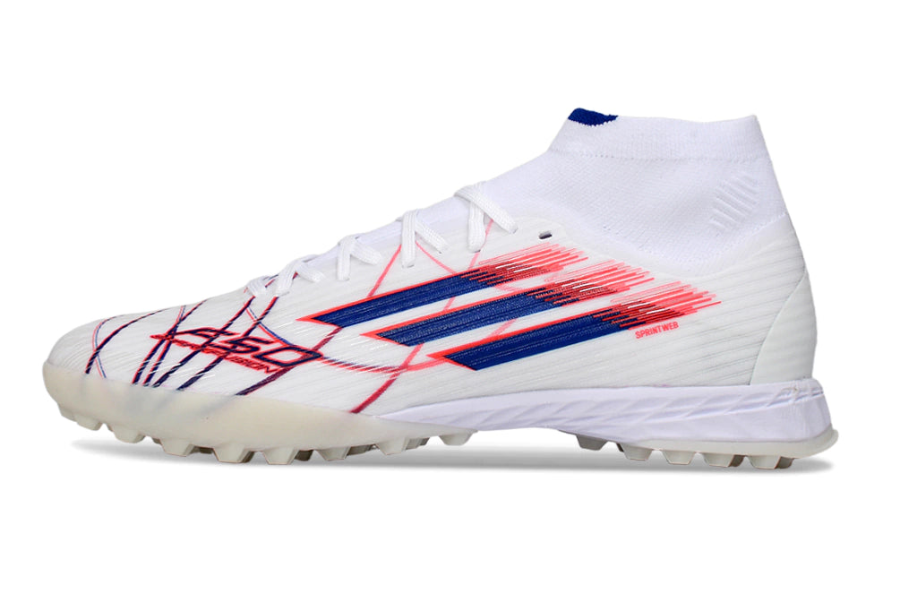 Chuteira Adidas F50 League Botinha Society - Branco