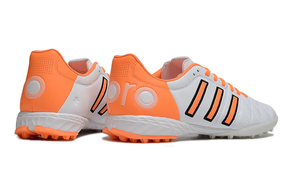 Chuteira Adidas Adipure 11 Pro Society TF - Branco/Laranja