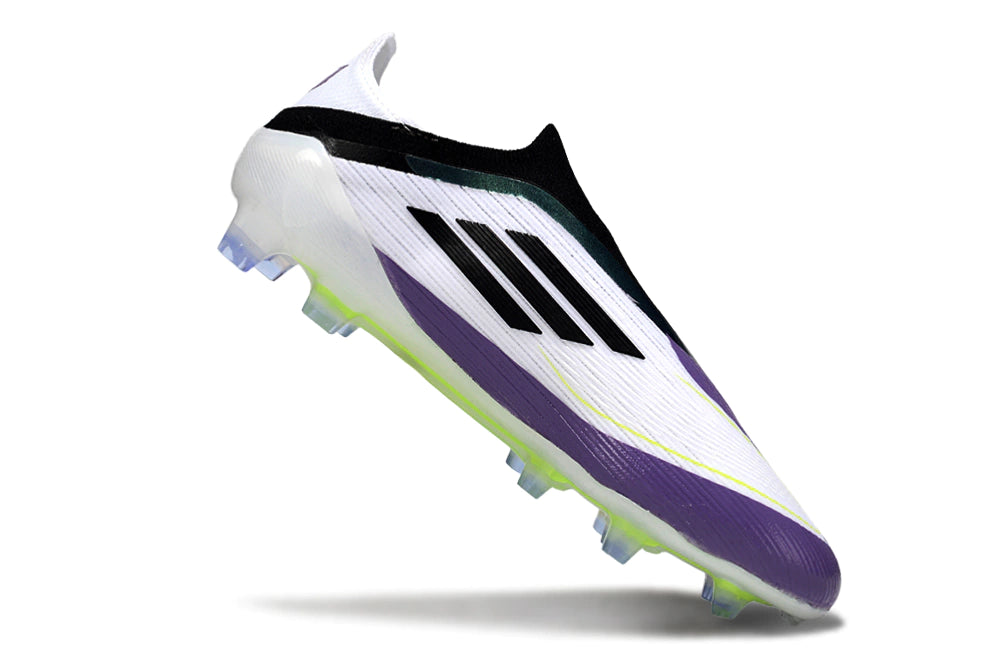 Chuteira Adidas F50 X Laceless Campo - Roxo/Branco