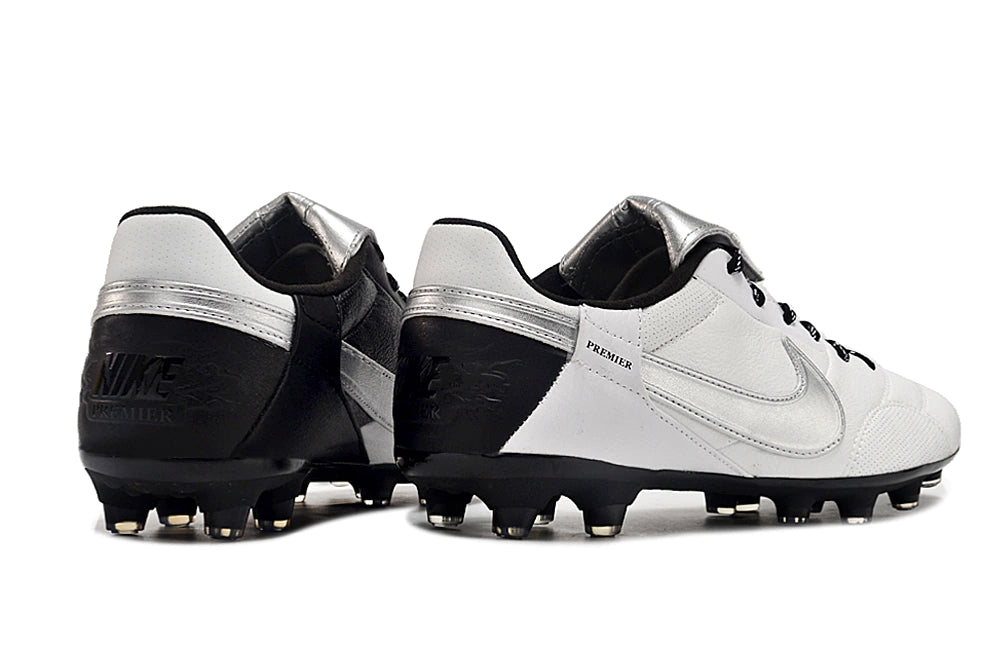 Chuteira Nike Premier 3 FG - Prata/Preto