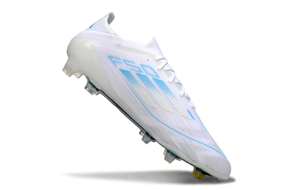 Chuteira Adidas F50 X Campo - Branco/Azul