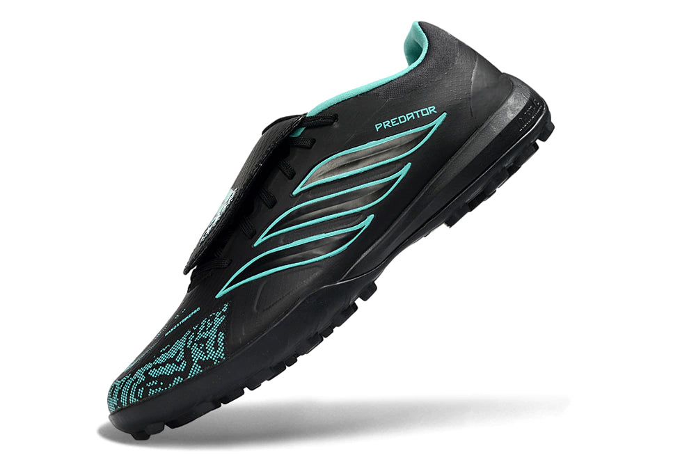Chuteira Adidas Predator Tongue 26 Society - Preto/Azul