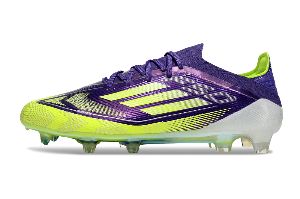 Chuteira Adidas F50 X Campo - Roxo/Verde