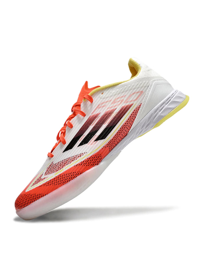 Chuteira Adidas X F50 Futsal - Branco/Laranja
