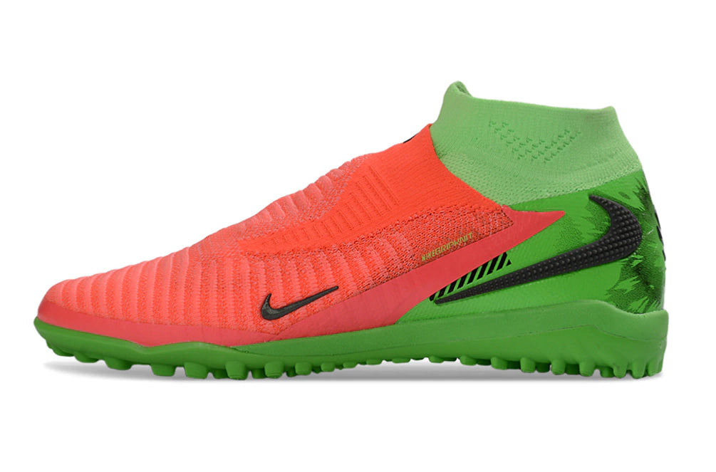 Chuteira Nike Phantom ReactX 6 Pro Botinha Society TF - Verde