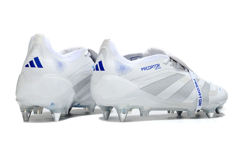 Chuteira Adidas Predator 25 Elite Tongue SG "Polar Victory"