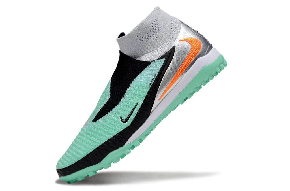 Chuteira Nike Phantom ReactX 6 Pro Botinha Society TF - Verde
