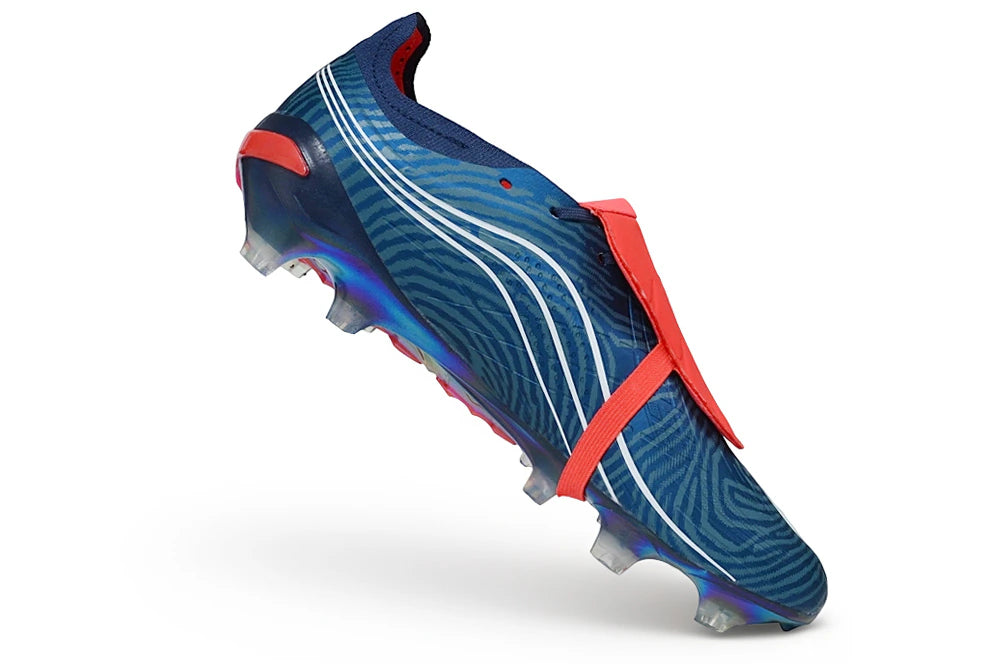 Chuteira Adidas Predator Tongue 26 Elite FG - Azul