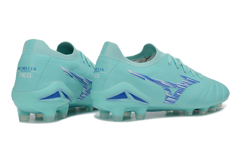 Chuteira Mizuno Morelia Neo 4 Campo - Azul