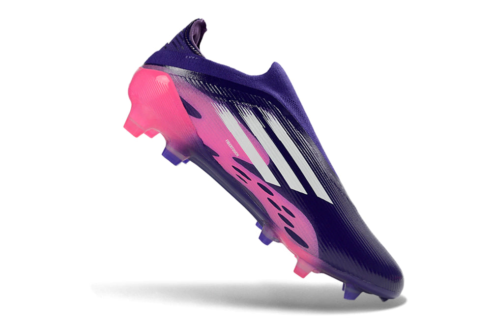 Chuteira Adidas F50 X Laceless Campo - Roxo