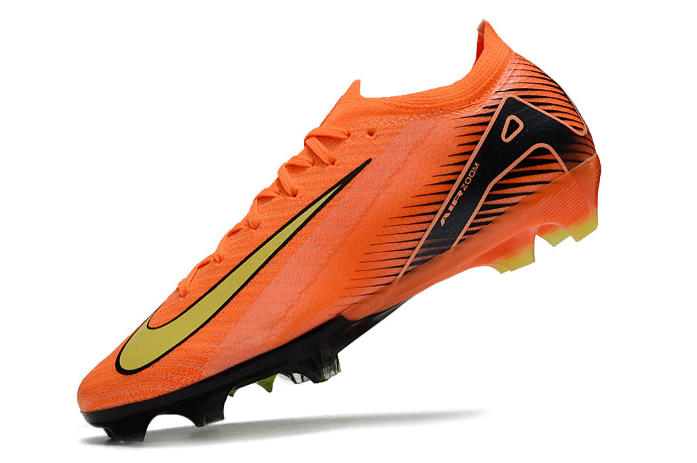 Chuteira Nike Air Zoom Mercurial Vapor 16 Elite FG - Laranja/Amarelo