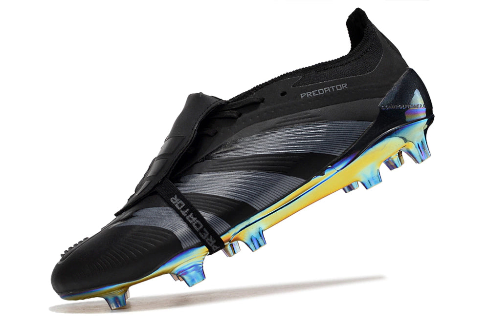 Chuteira Adidas Predstrike Elite Campo "Black Pack"