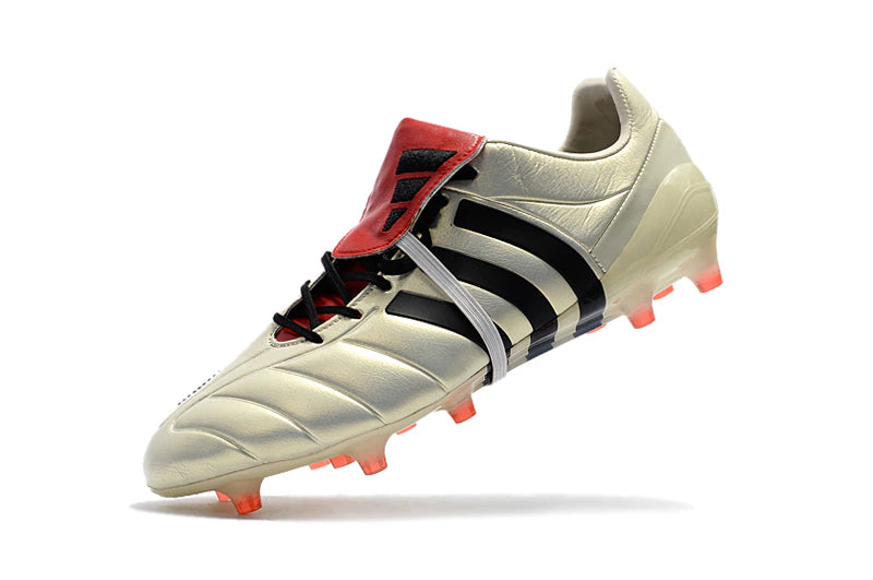 Chuteira Adidas Predator Mania FG - Bege/Preto