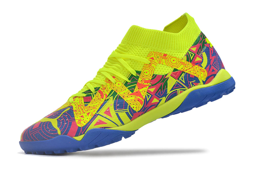 Chuteira Puma Future Match Society TF "Energy Pack"