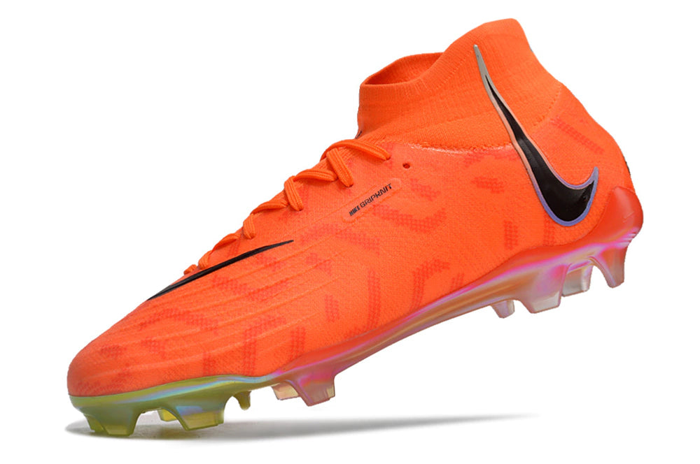Chuteira Nike Phantom Luna Elite Campo FG - Laranja/Preto