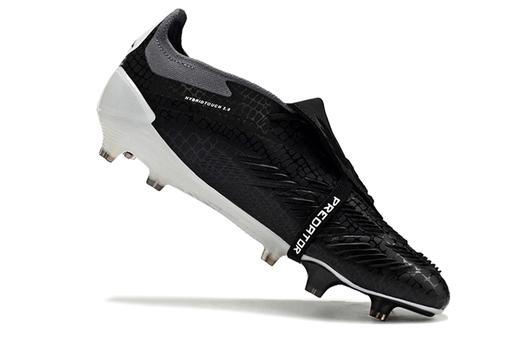 Chuteira Adidas Predator Elite Campo FG - Preto/Branco