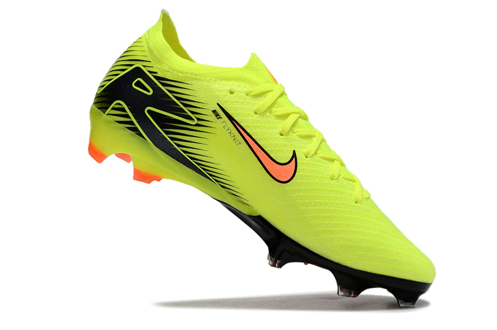 Chuteira Nike Air Zoom Mercurial Vapor 16 Elite FG - Verde/Laranja