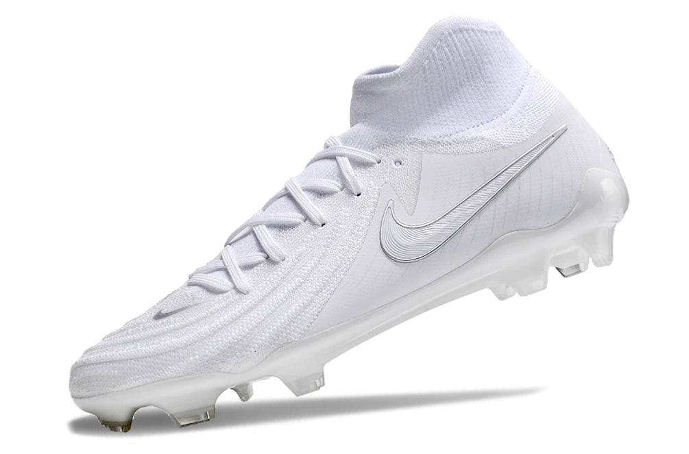 Chuteira Nike Campo Phantom Luna Elite Campo FG - All White