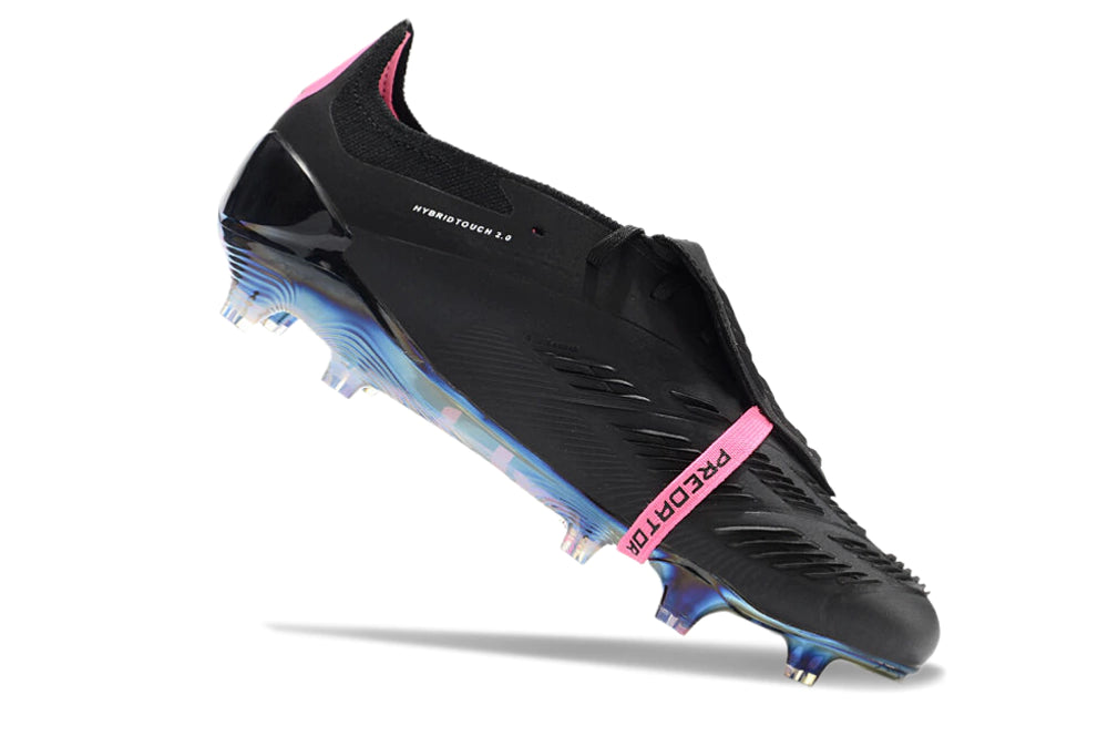 Chuteira Adidas Predstrike Elite Campo - Preto/Rosa