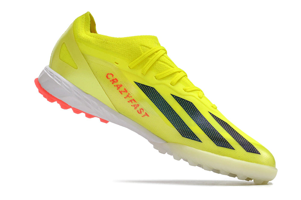 Chuteira Adidas X CrazyFast.1 Society TF "Solar Energy"
