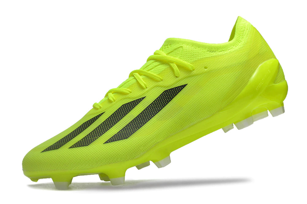 Chuteira Adidas X CrazyFast.1 FG - Verde/Preto