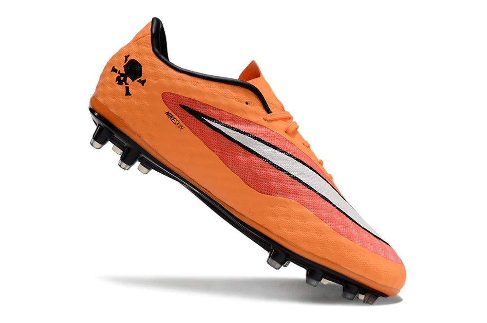 Chuteira Nike Hypervenom Phantom FG - Laranja/Branco