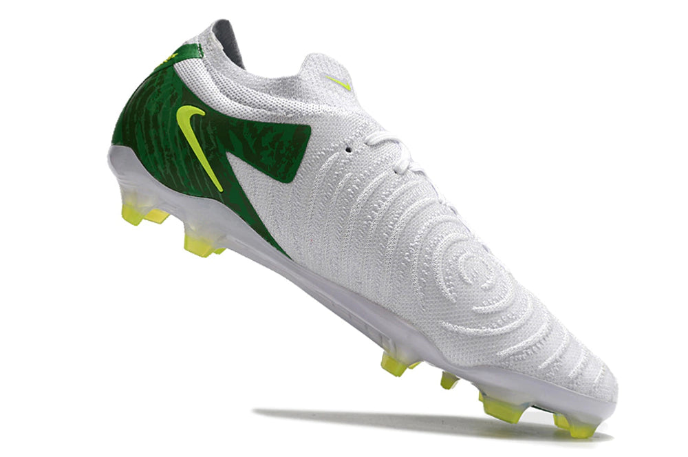 Chuteira Nike Campo Phantom GX2 Elite Campo FG - Branco/Verde