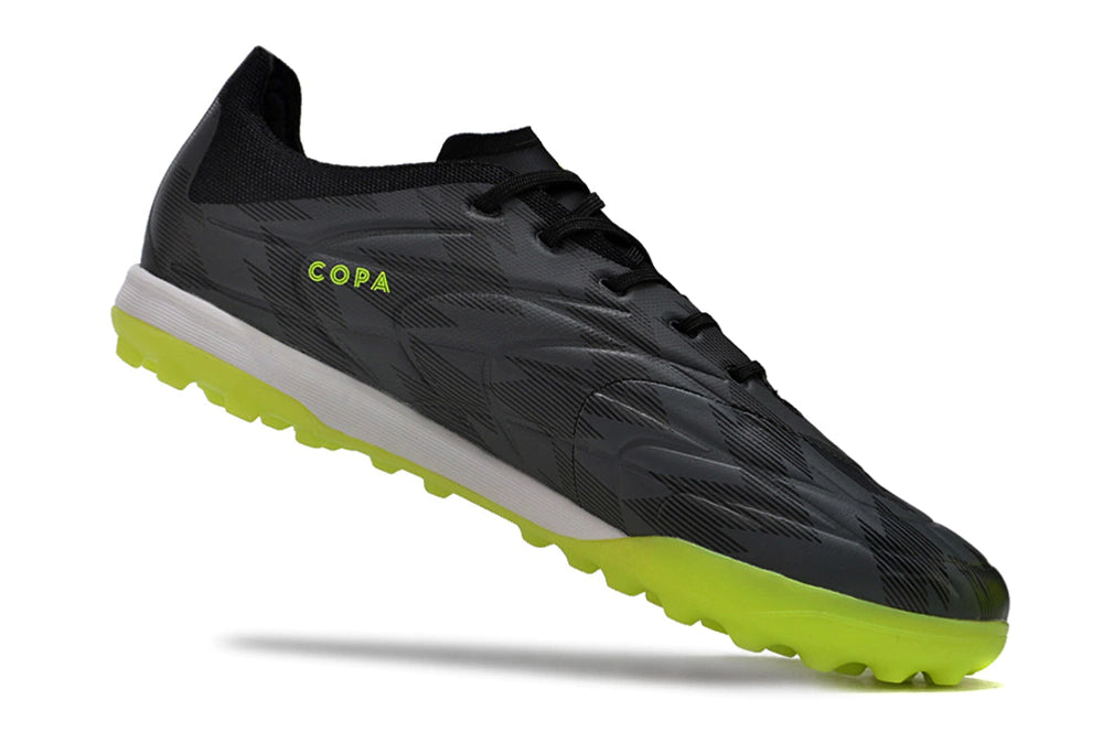 Chuteira Adidas Copa Pure.1 Society - Cinza/Verde